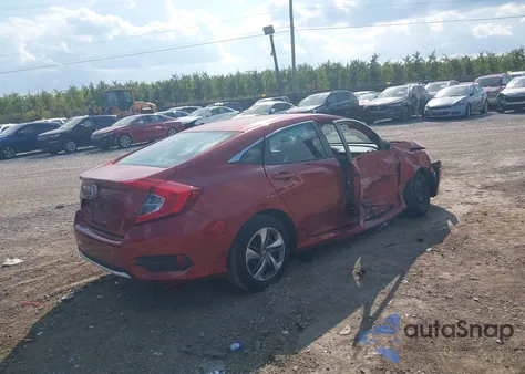 2019 Honda Civic Lx z USA, uszkodzony, nr VIN 2HGFC2F60KH548458